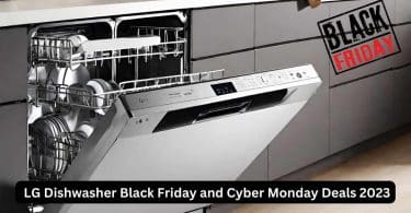 LG Dishwasher Black Friday