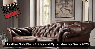 Leather Sofa Black Friday