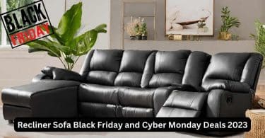 Recliner Sofa Black Friday