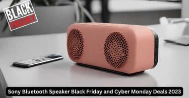Sony Bluetooth Speaker Black Friday