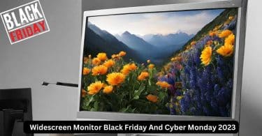 Widescreen Monitor Black Friday