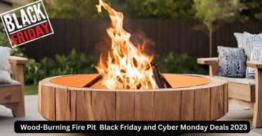 Wood-Burning Fire Pit Black Friday